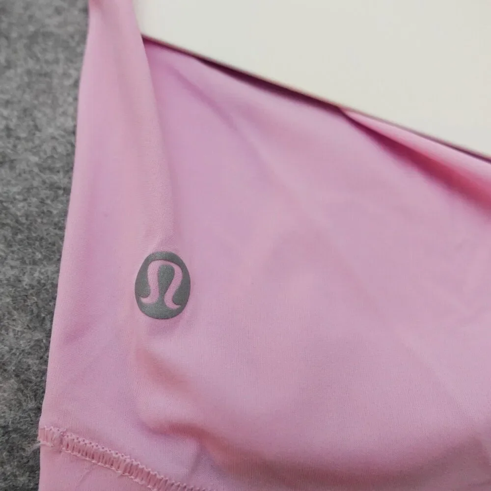 New Lululemon Size 0 Sculpt Short Sleeve Shirt Classic Fit VITP Vita Pink - Picture 3 of 7